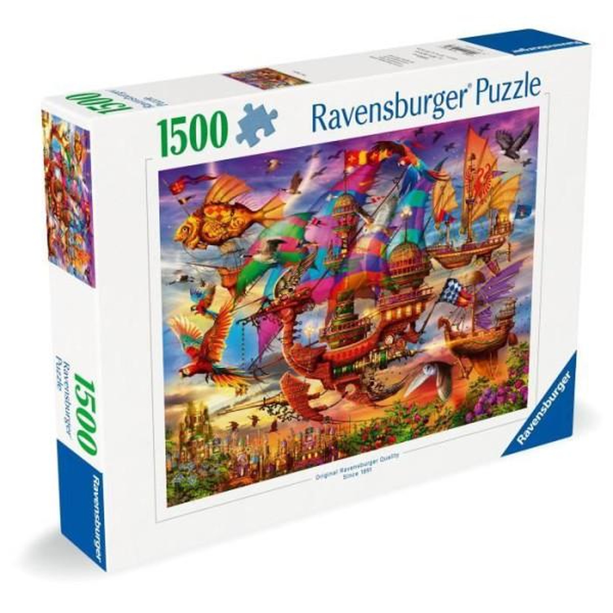 Voir la diapositive 2 : RAVENSBURGER Puzzle 1500 pieces : l'envol