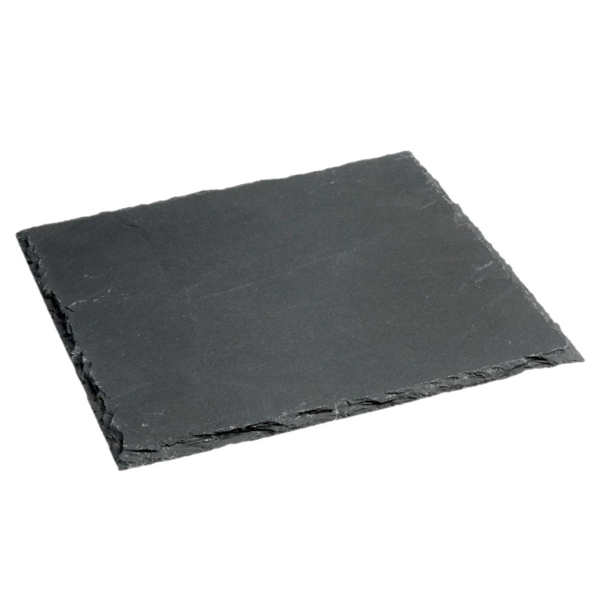 TOILINUX Lot 6x Assiette en ardoise - L. 20 cm