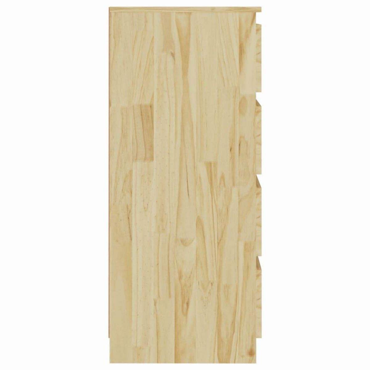 VIDAXL Armoire d'appoint 60x36x84 cm Bois de pin massif
