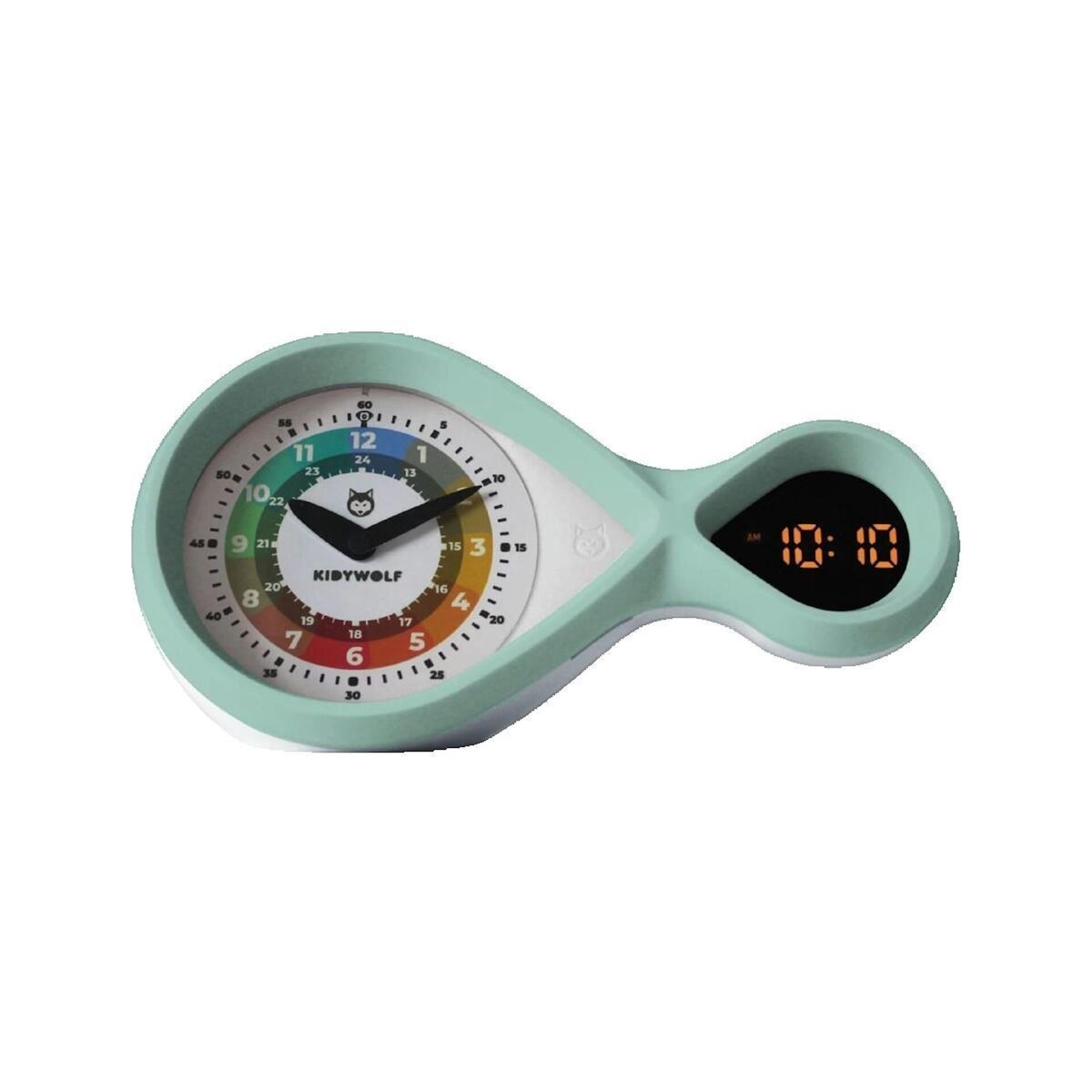 TFA Réveil Kidyalarm TFA éducatif avec cadran analogique et digital