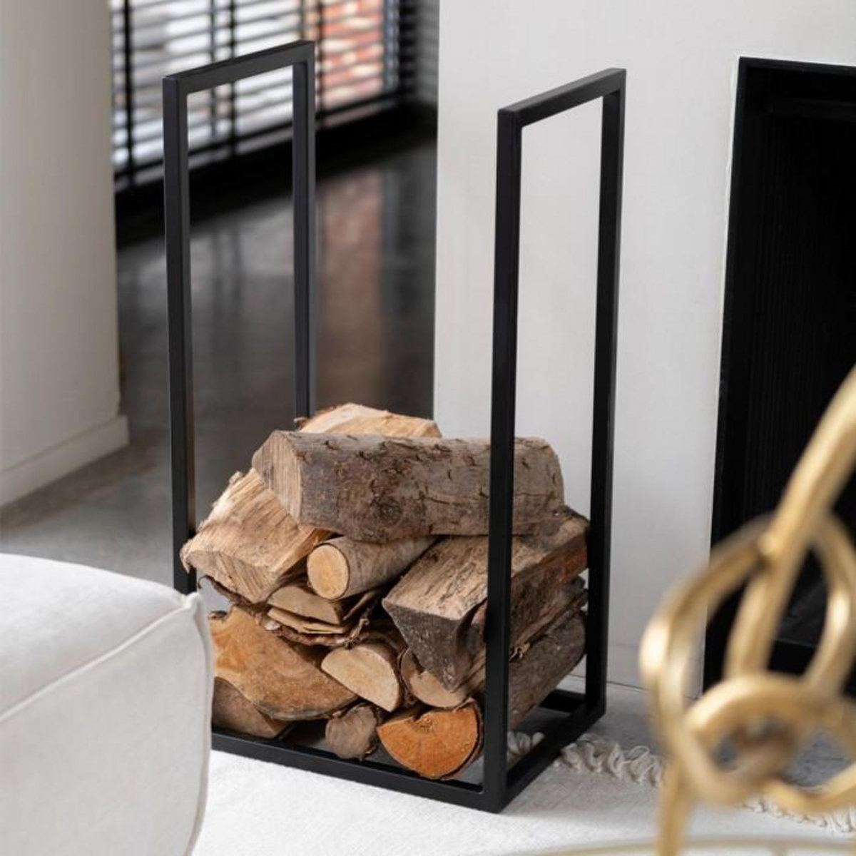 Paris Prix Range-Buches en Métal  Rony  75cm Noir