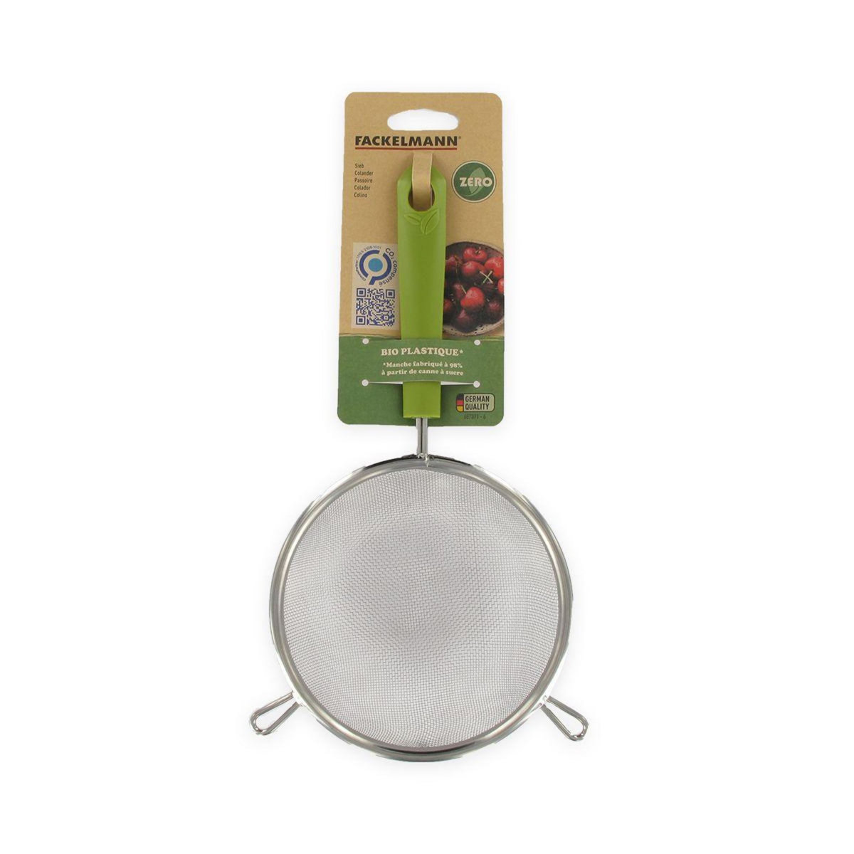Fackelmann Passoire chinois en inox 14 cm de diamètre Fackelmann Gamme Zéro