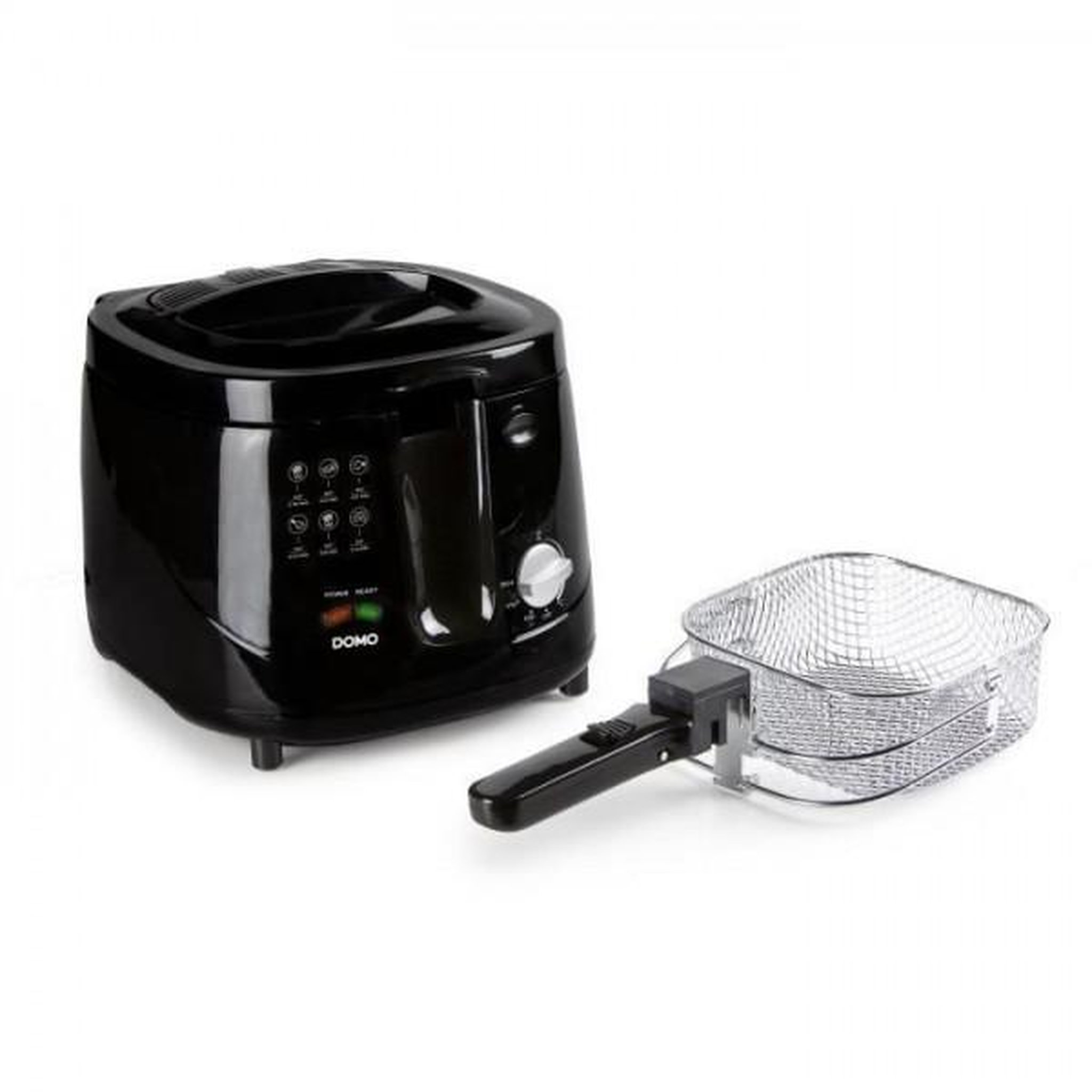 Voir la diapositive 3 : Domo Friteuse Electrique  classique - DOMO DO461FR - 2.5L - Noir - Thermostat réglable - Cool Touch