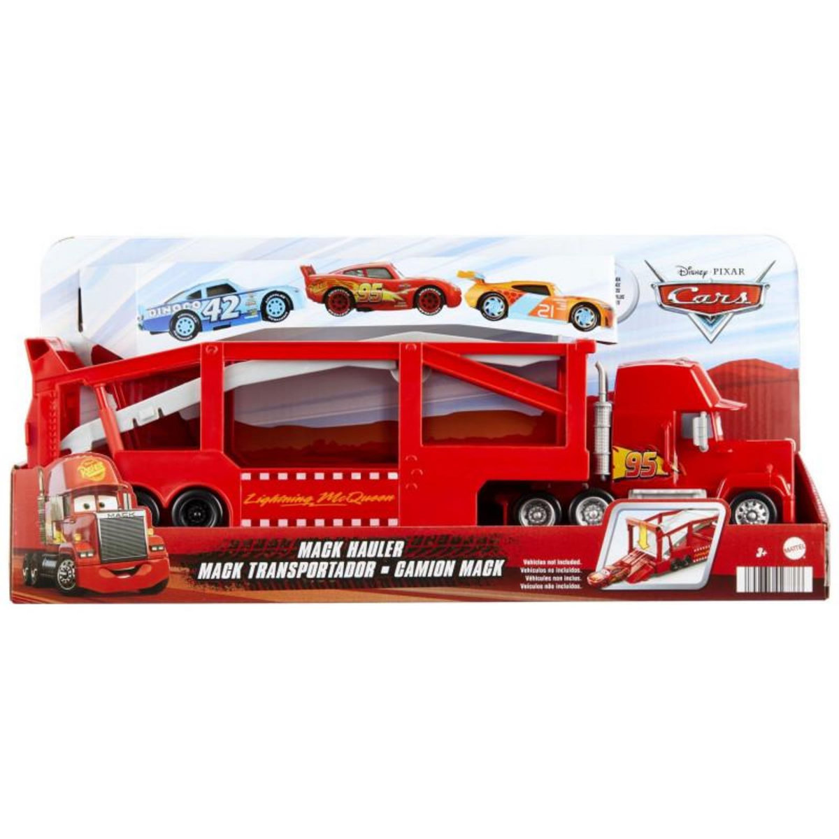 DISNEY Disney Pixar Cars Mack Hauler Transporter HDN03