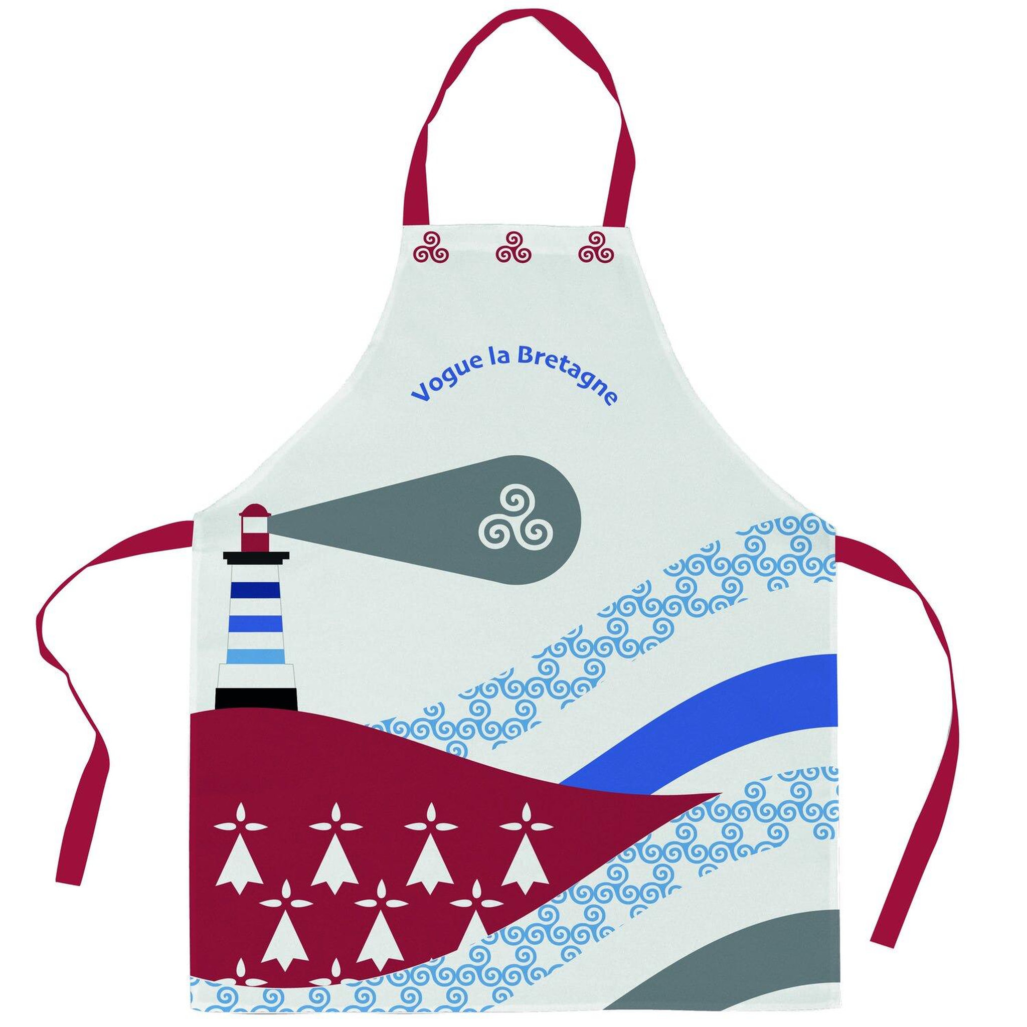 Voir la diapositive 1 : Les Ateliers du Linge Tablier 100% coton