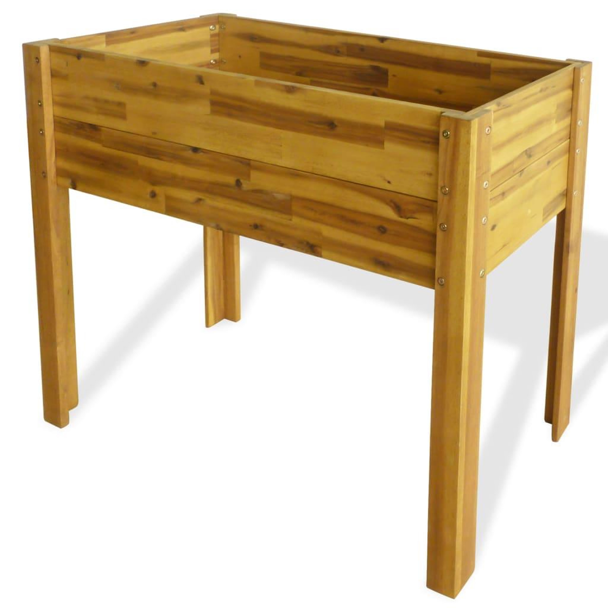 VIDAXL Lit sureleve de jardin Bois massif d'acacia