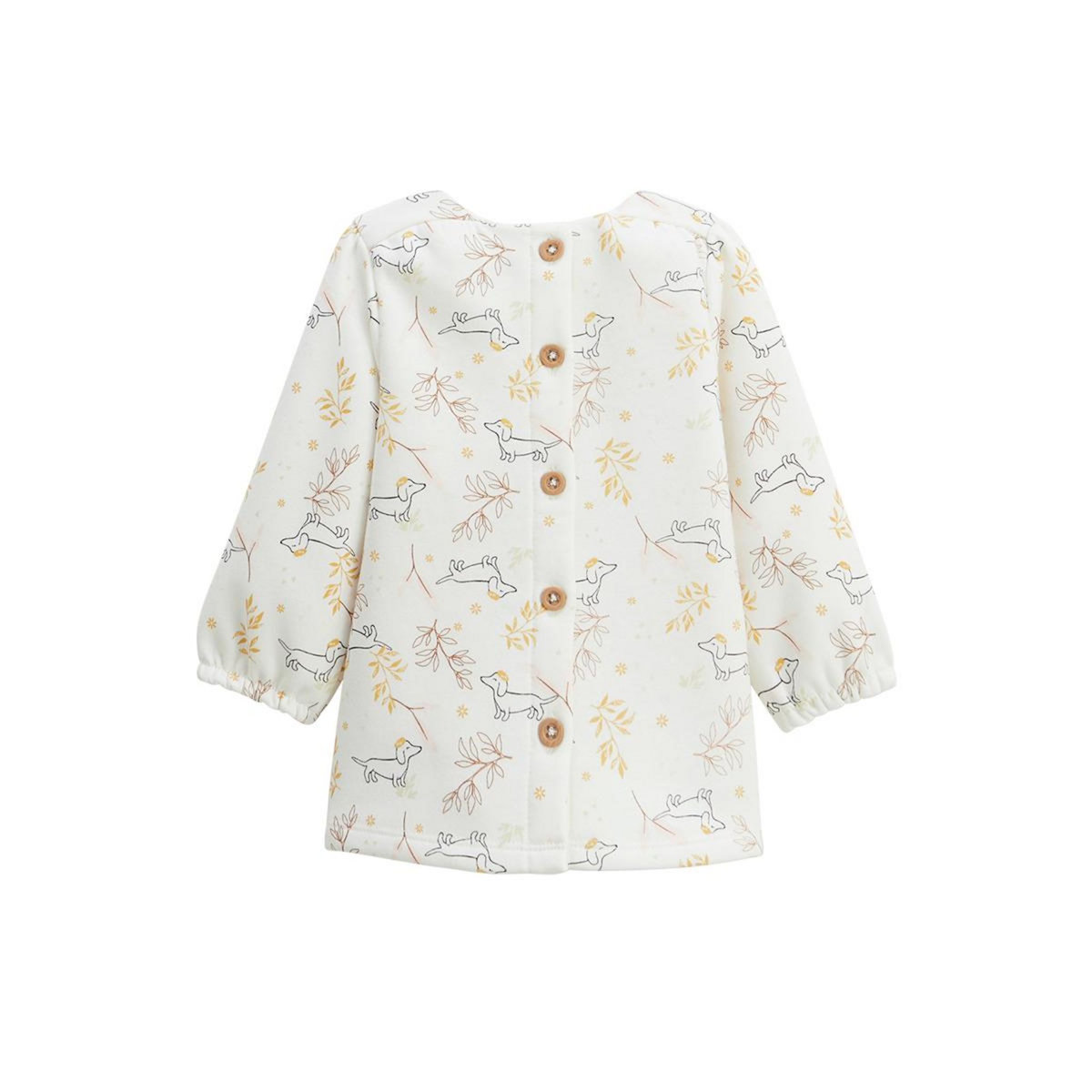 Petit Béguin Ensemble bébé robe et legging en molleton Emilie