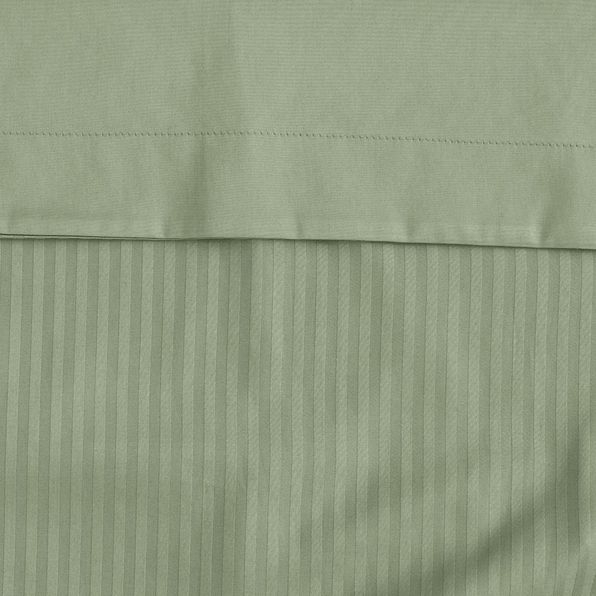 Sensei Maison Parure housse de couette rayée satin + 2 taies 65x65 cm VERSALUXE