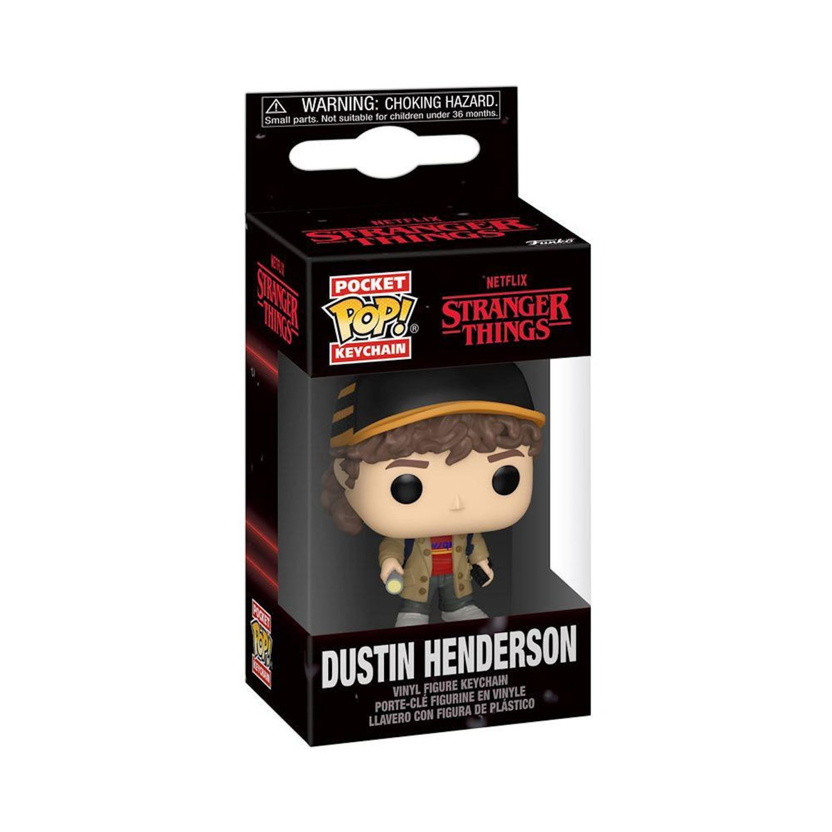 Funko Figurine Funko Pop Keychain Stranger Things S5 Dustin Henderson