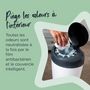 Voir la diapositive 3 : TOMMEE TIPPEE TOMMEE TIPPEE Starter Pack, Poubelle a Couches Simplee, Comprend 6x Recharge