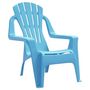 Voir la diapositive 3 : VIDAXL Chaises de jardin pour enfants lot de 2 bleu 37x34x44 cm PP