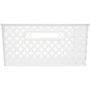 Voir la diapositive 2 :  Panier Multi-Usages  Basket  13cm Blanc