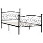 Voir la diapositive 2 : VIDAXL Cadre de lit sans matelas avec sommier a lattes metal 90x200 cm