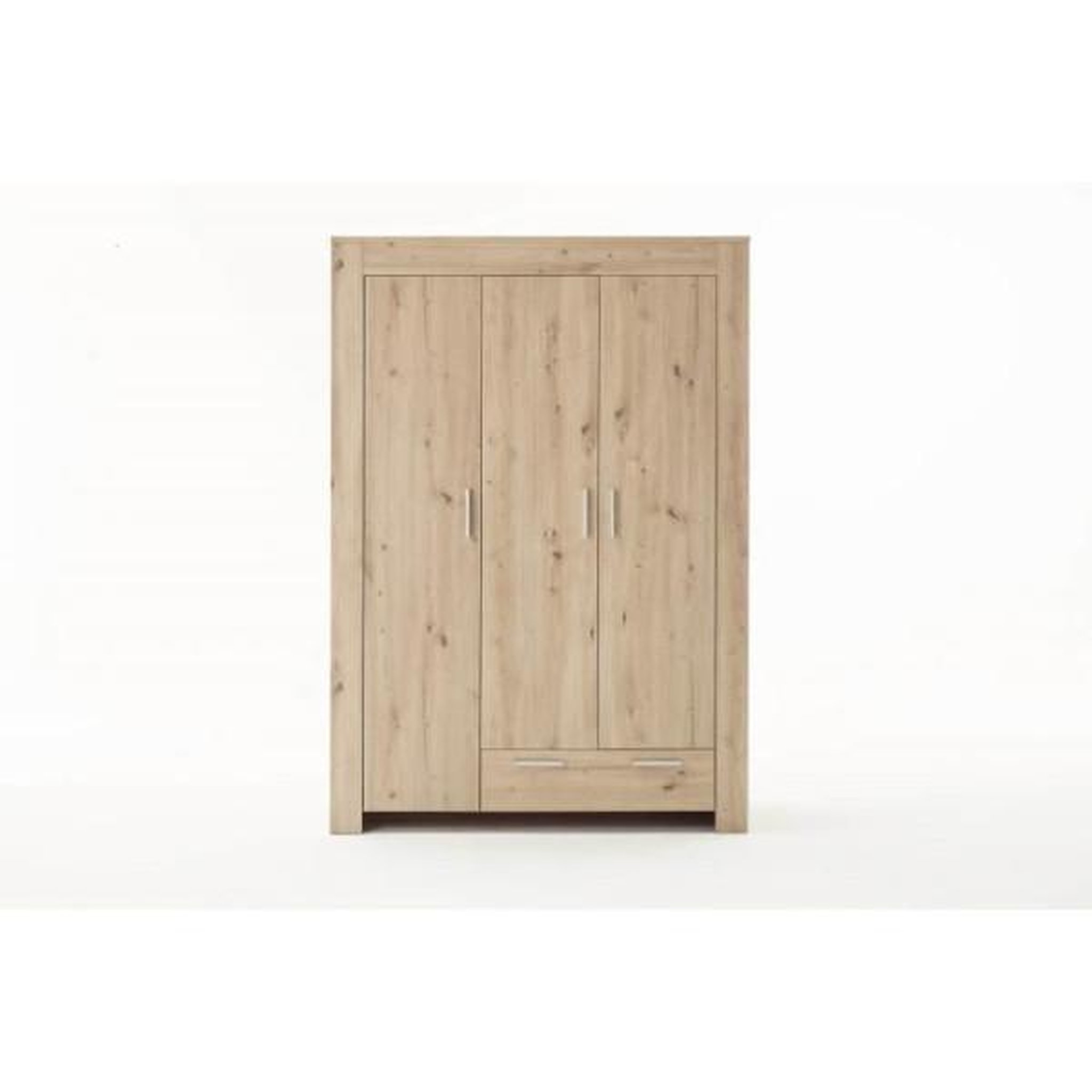 Voir la diapositive 5 : Trendteam Chambre bébé Trio : Lit 70 x 140 cm + Commode a langer + Armoire AHOI - Chene - TREND TEAM