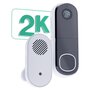 Voir la diapositive 2 : ARLO Sonnette connectée sans fil 2K + carillon