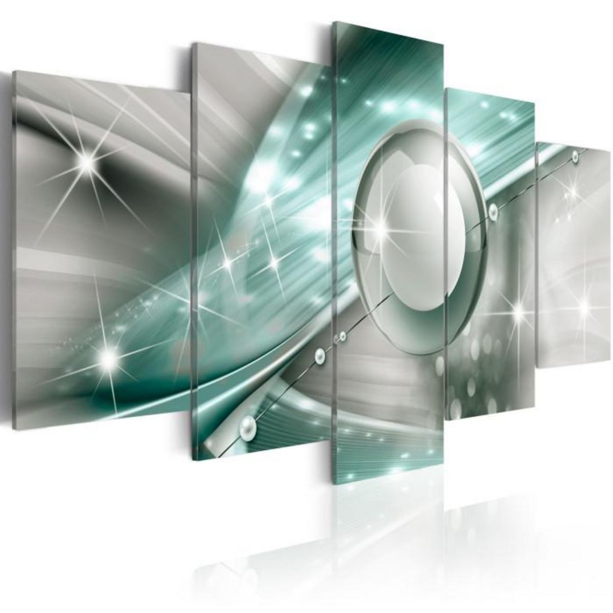 Paris Prix Tableau Imprimé  Light Blue Flame