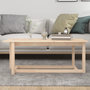 Voir la diapositive 5 : VIDAXL Table basse 110x55x45 cm Bois massif de pin
