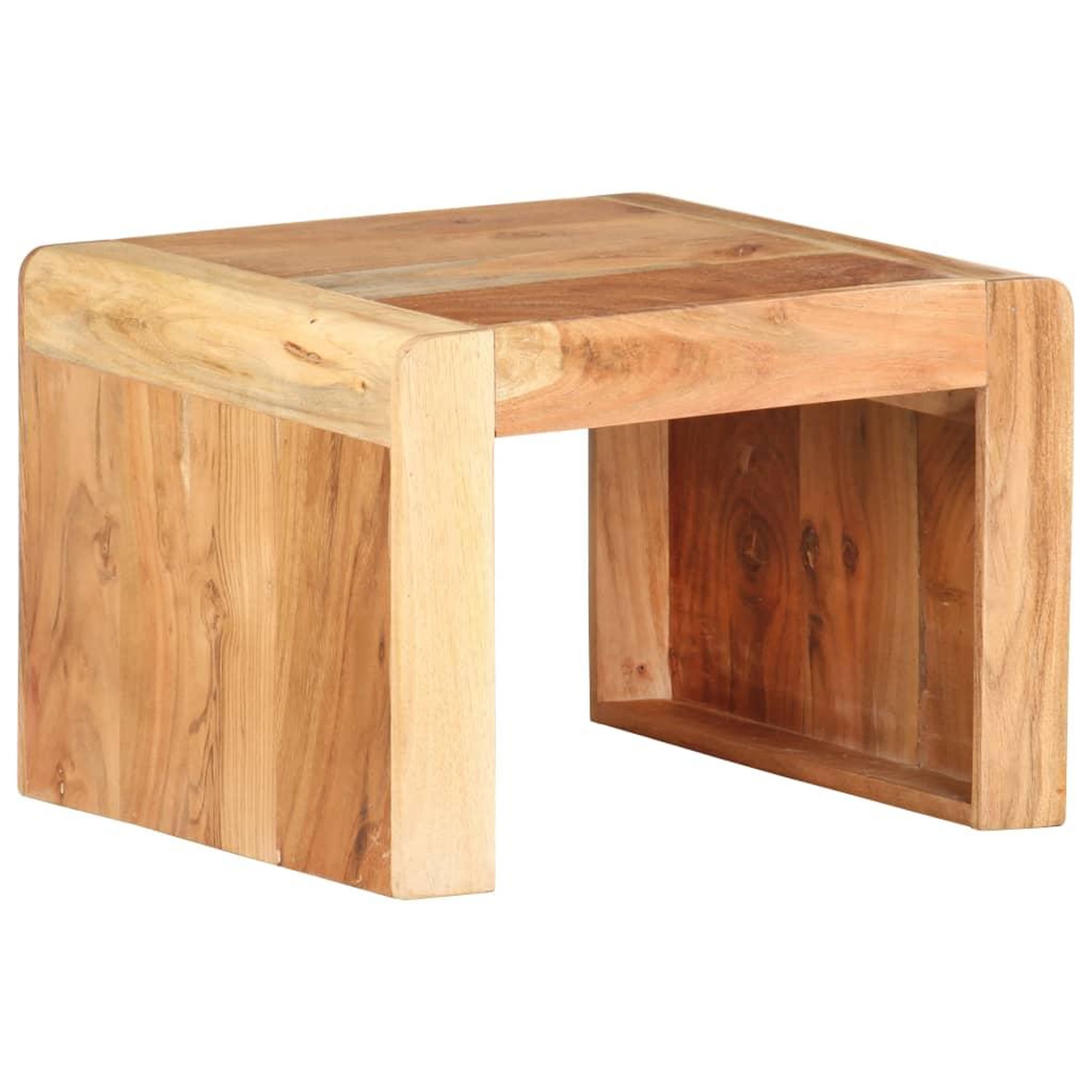 VIDAXL Table d'appoint 43x40x30 cm Bois d'acacia massif