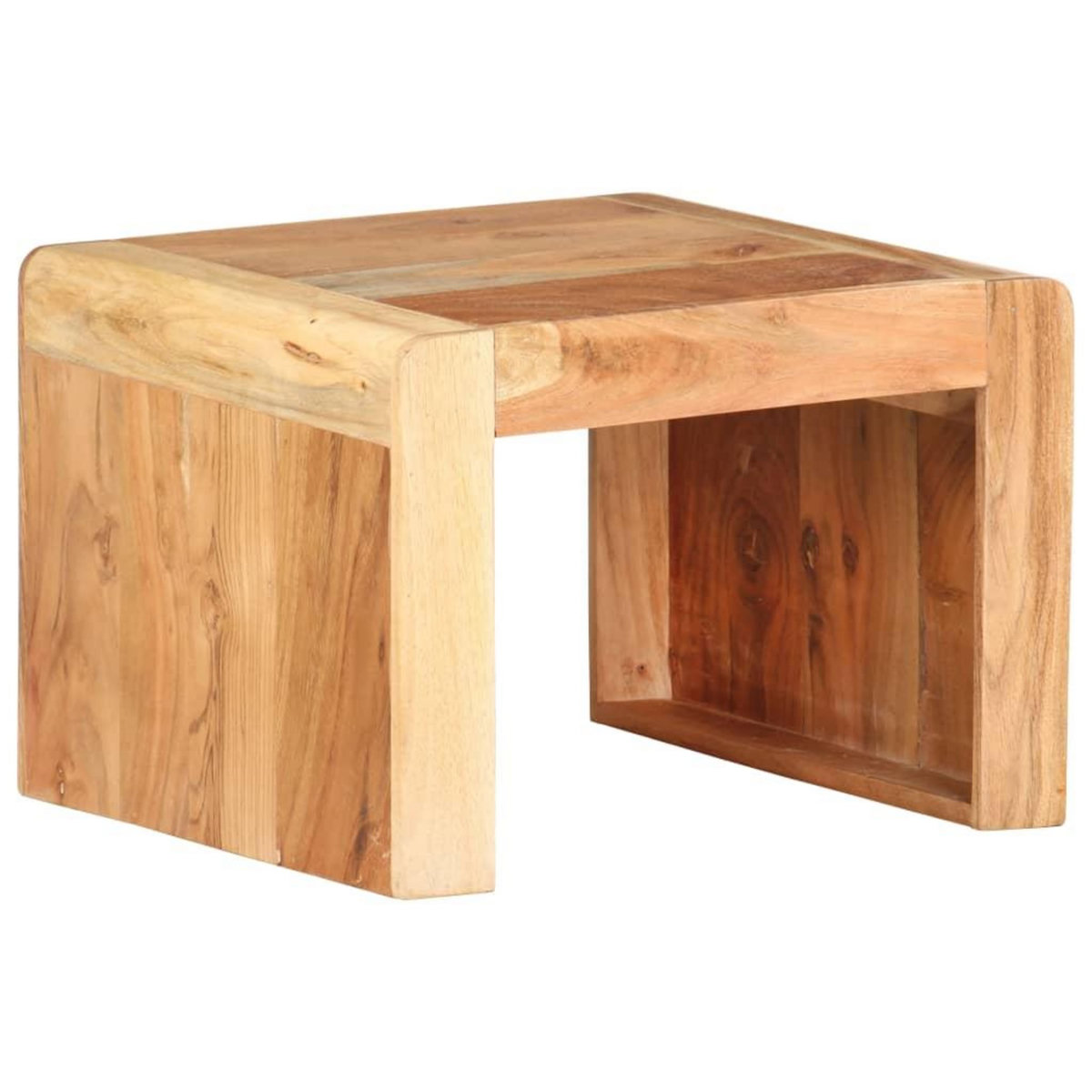 VIDAXL Table d'appoint 43x40x30 cm Bois d'acacia massif