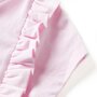 VIDAXL Robe pour filles volants rose clair 116
