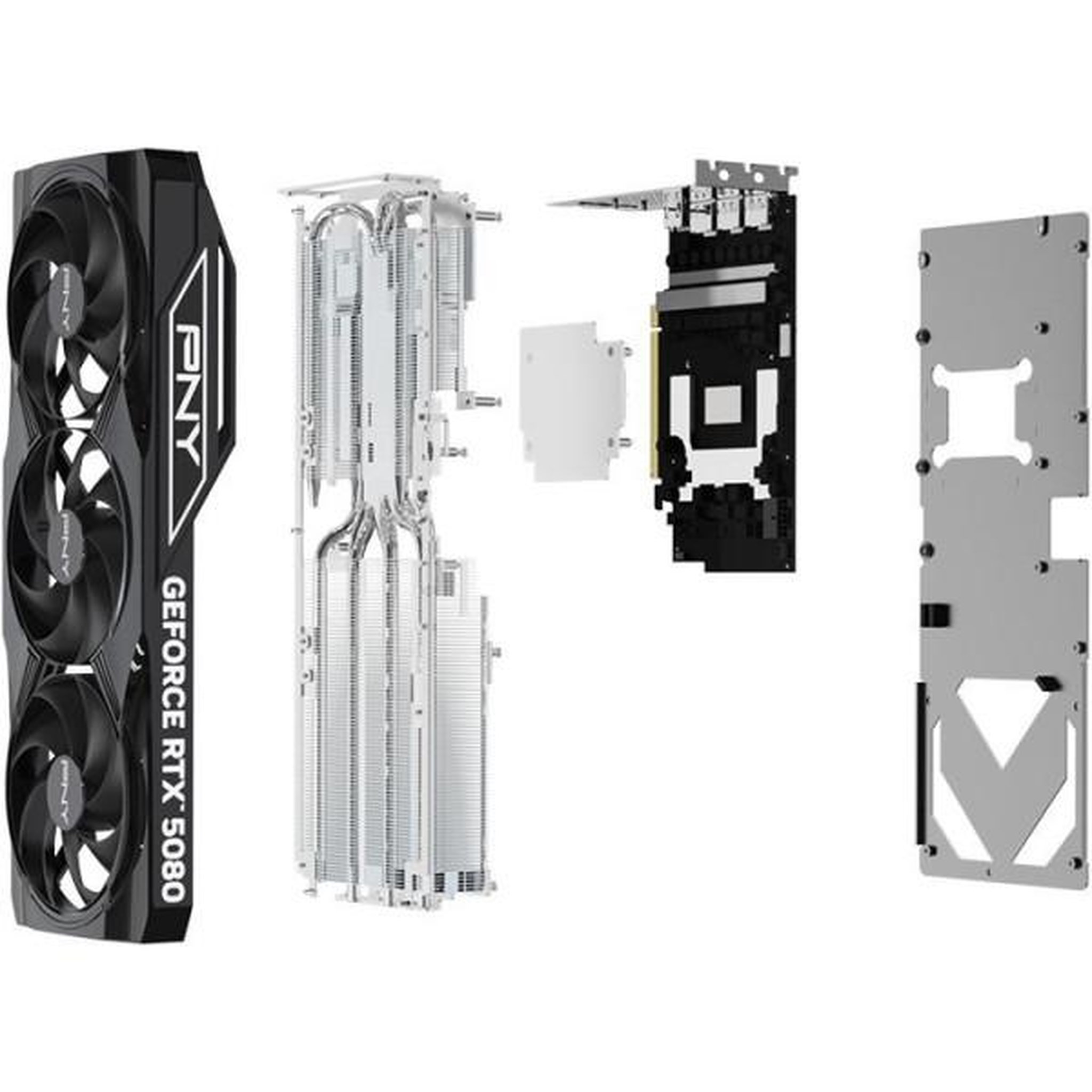 Voir la diapositive 4 : PNY Pny - carte graphique - geforce rtx™ 5080 - 16 go - triple fan dlss 4