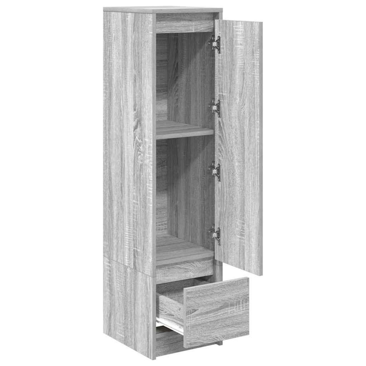 VIDAXL Buffet haut sonoma gris 29,5x34x119,5 cm bois d'ingenierie