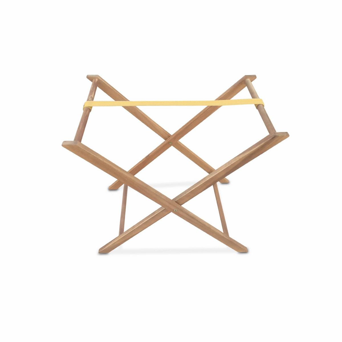 SWEEEK Desserte de jardin en bois 68x44cm - Murcia - Plateau amovible sur pied, table d'appoint, table basse