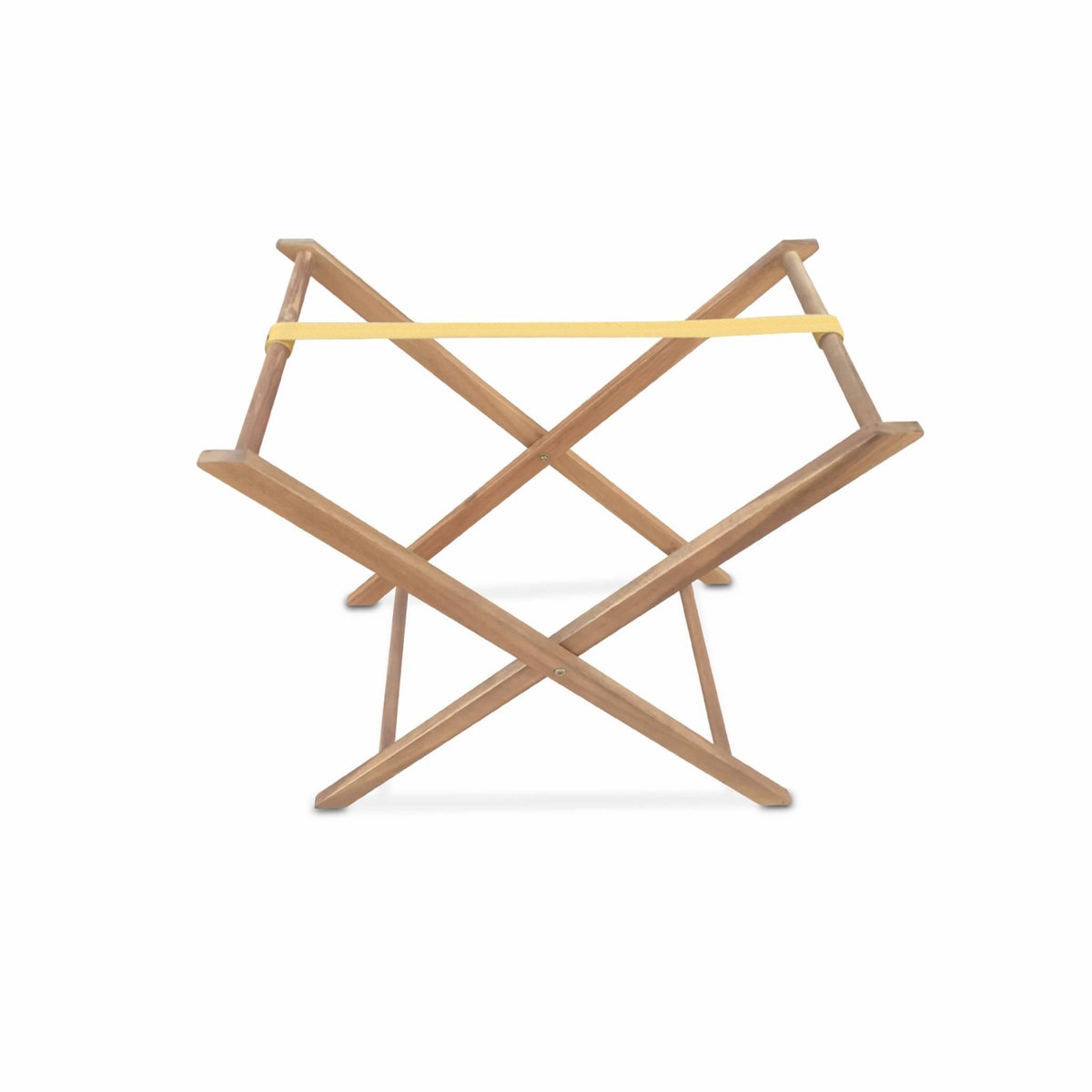 SWEEEK Desserte de jardin en bois 68x44cm - Murcia - Plateau amovible sur pied, table d'appoint, table basse