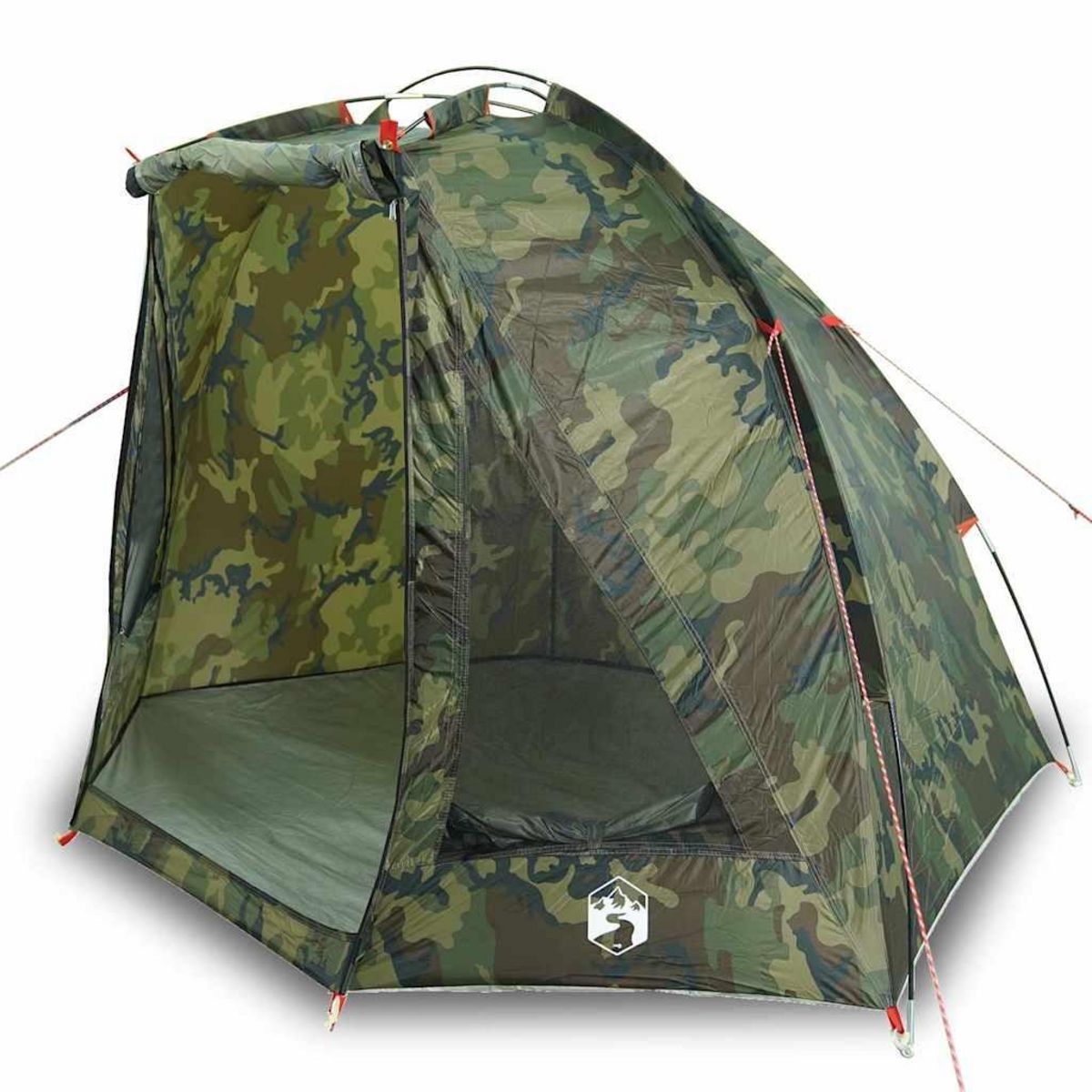 VIDAXL Tente de peche camouflage impermeable