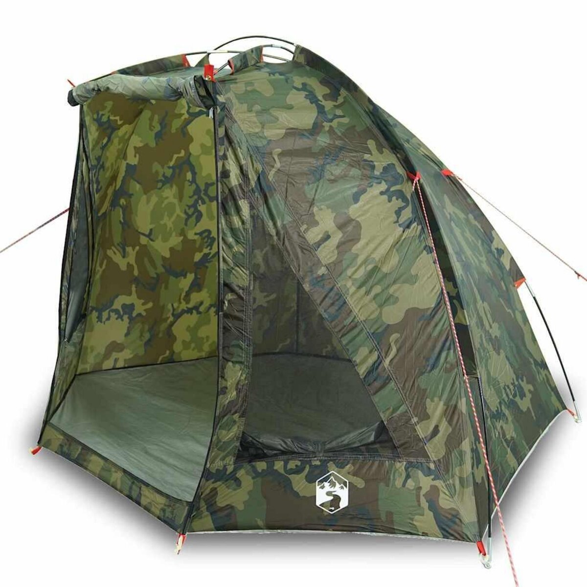 VIDAXL Tente de peche camouflage impermeable
