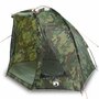 Voir la diapositive 2 : VIDAXL Tente de peche camouflage impermeable