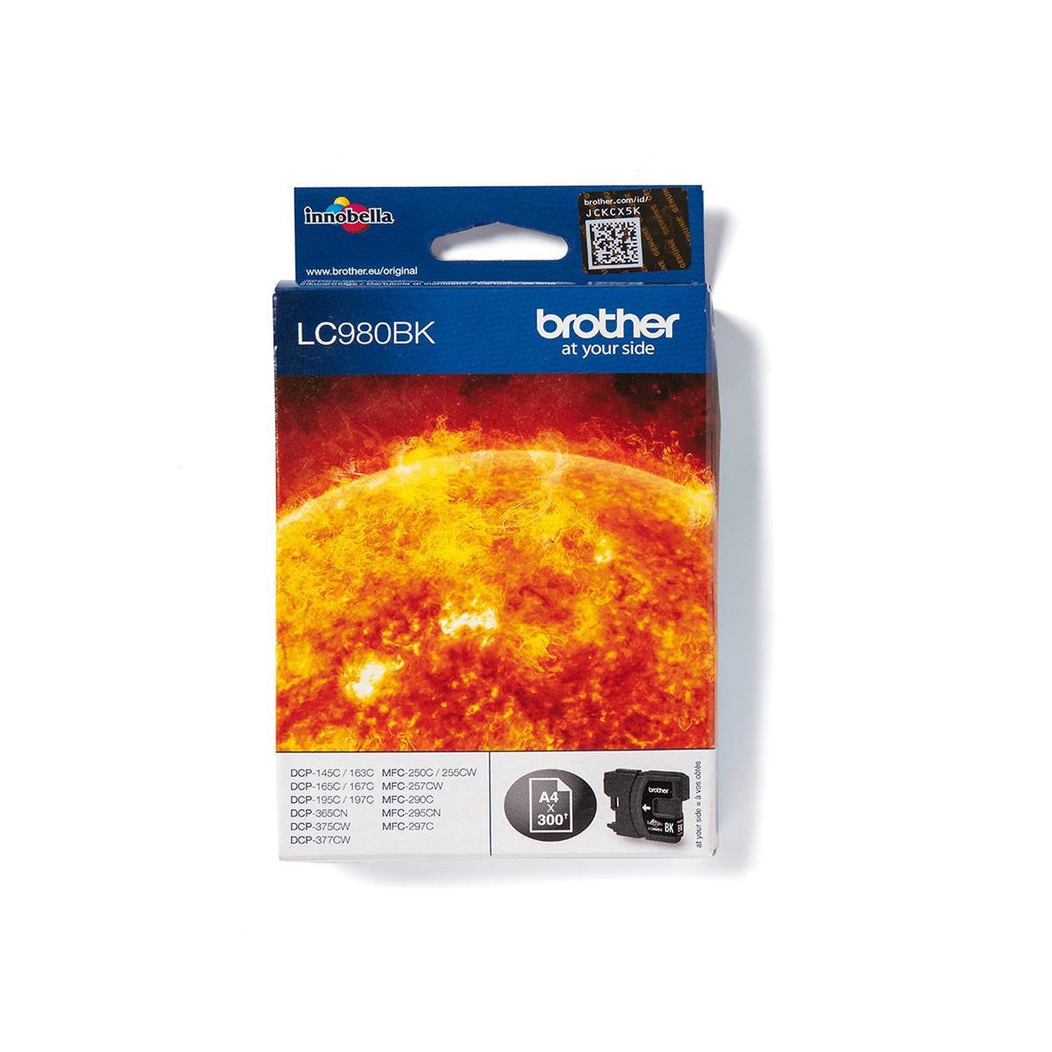 Voir la diapositive 2 : Brother Brother LC980BK Cartouche dencre Noir