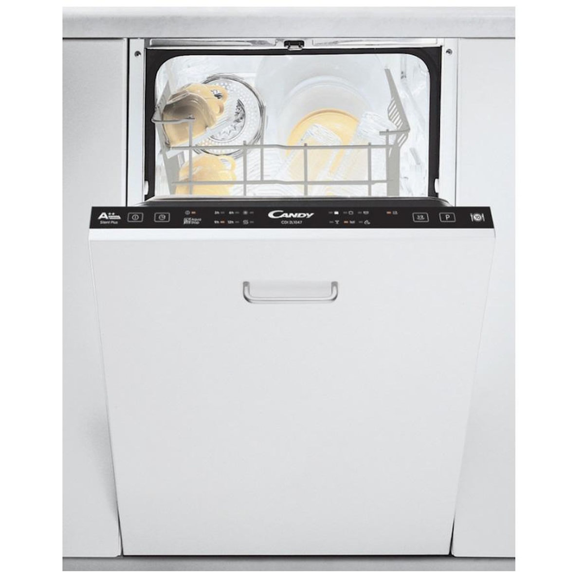 Candy Lave-vaisselle 45cm 10c 47db tout intégrable - CDIH2L1047