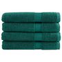 Voir la diapositive 1 : VIDAXL Serviettes de qualité supérieure SOLUND 4 pcs vert 600 g m²