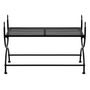 Voir la diapositive 3 : VIDAXL Banc Style vintage Metal 83 x 42 x 55 cm Noir
