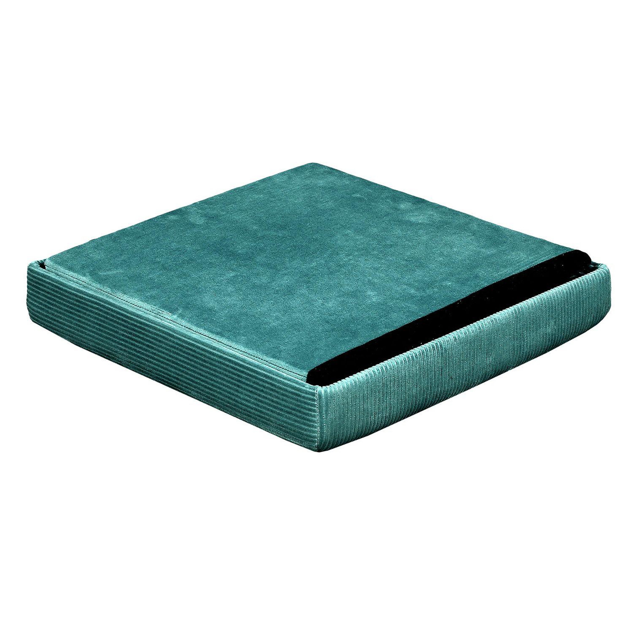 Voir la diapositive 4 : The Home Deco Factory Pouf coffre pliable en velours design Giulia