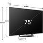 Voir la diapositive 4 : Hisense TV LED MiniLED 75U7NQ 2024