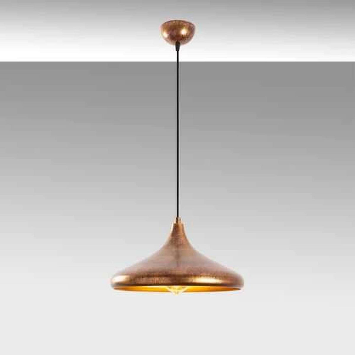 TOILINUX Suspension Istanbul en métal - Bronze et or