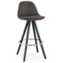 Voir la diapositive 1 : Paris Prix Tabouret de Bar Scandinave  Miro  87cm Gris & Noir