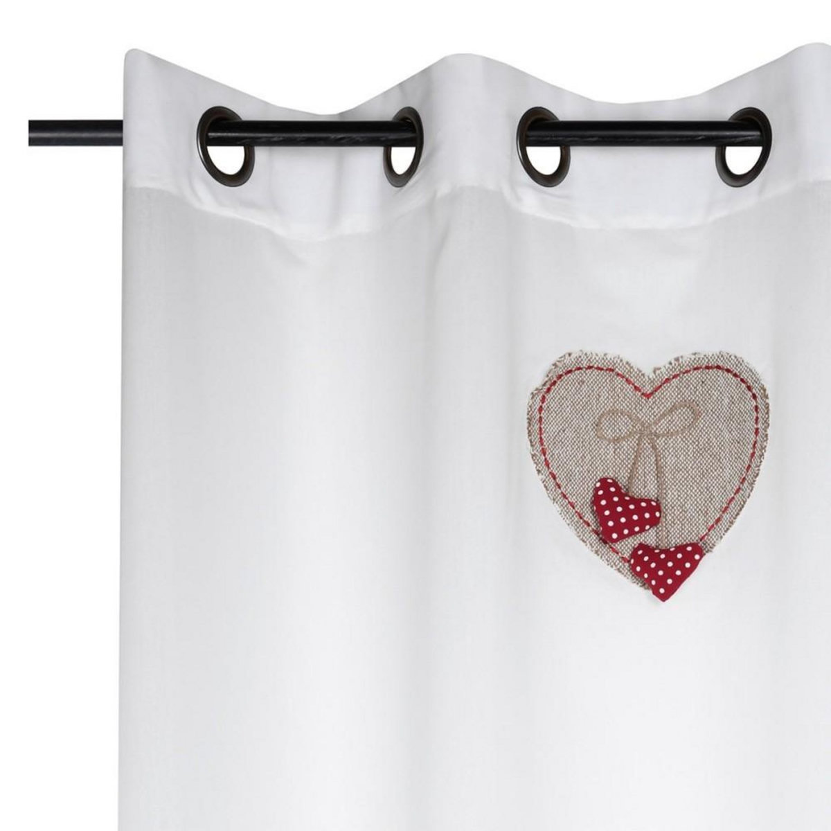 Lovely Casa Voilage à œillets 140x260 cm Marianne