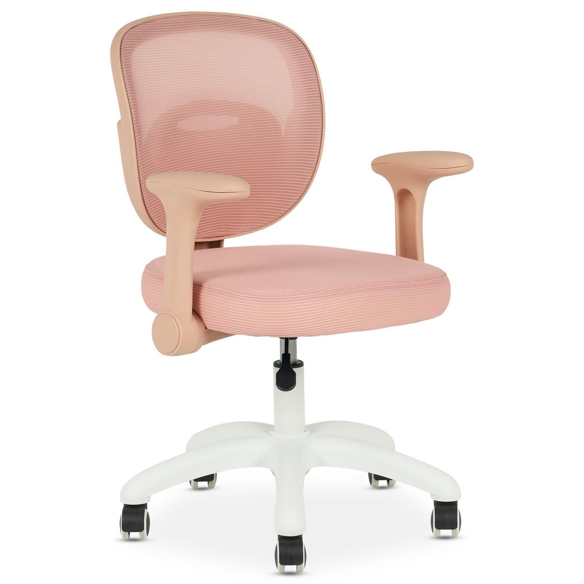 Voir la diapositive 3 : IDIMEX Chaise de bureau enfant amelia réglable en tissu mesh