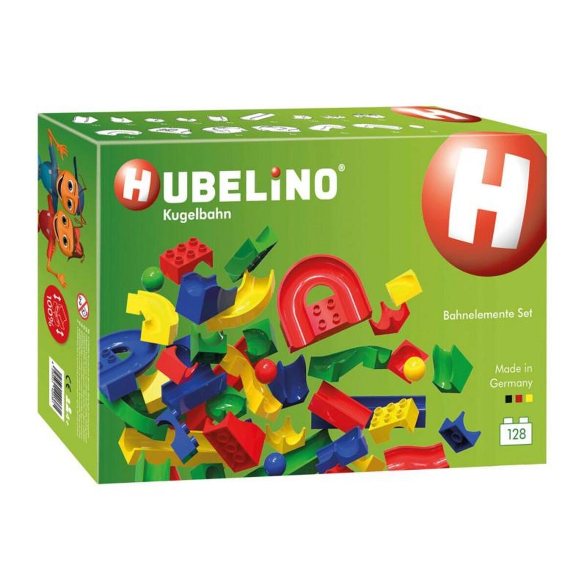 Hubelino toboggans sans briques 128 pièces pas cher Auchan.fr