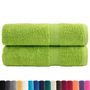 Voir la diapositive 2 : VIDAXL Serviettes de douche de qualité supérieure SOLUND 2 pcs