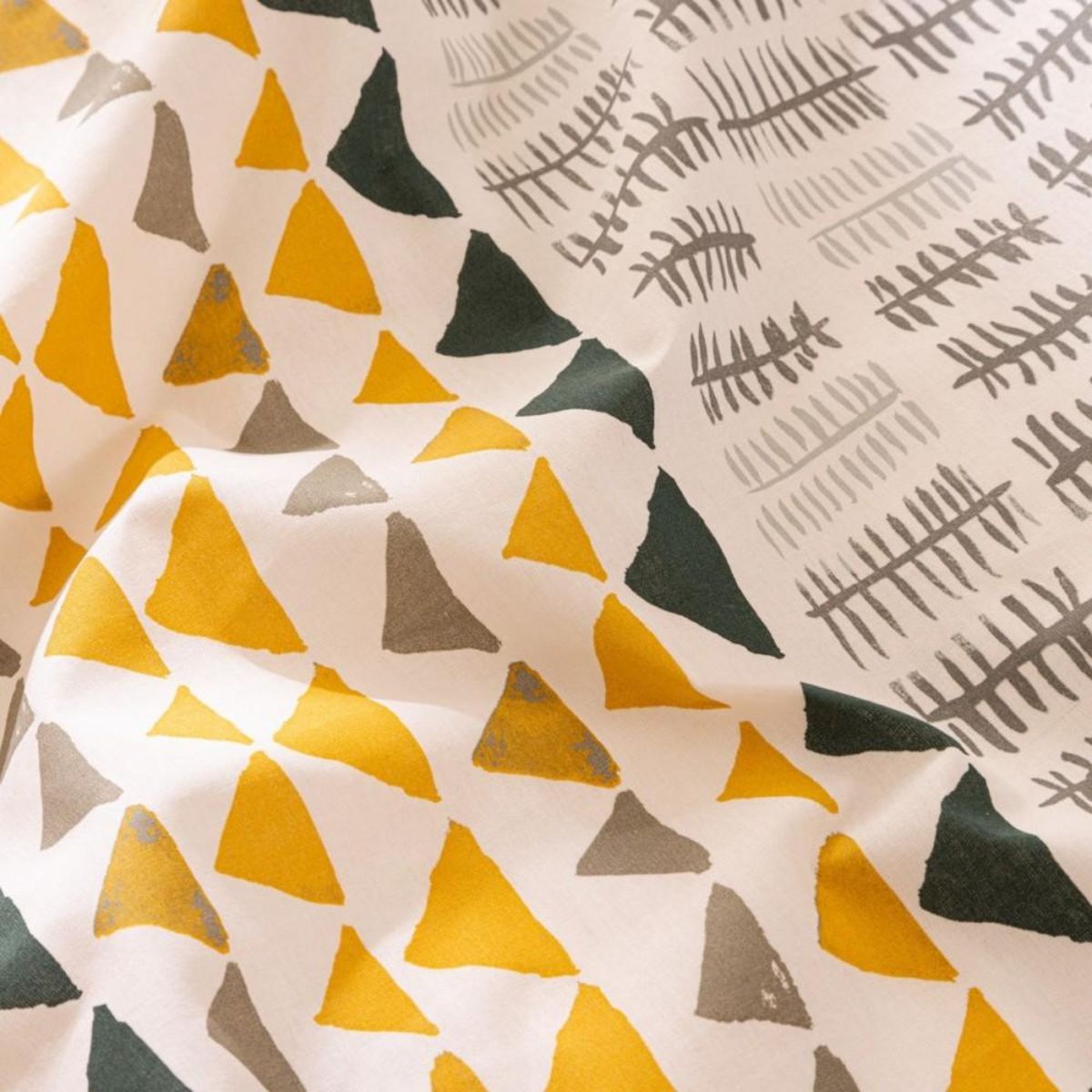 ATMOSPHERA Housse de couette 260x240 + 2 taies coton AQUAR