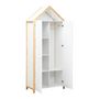 Voir la diapositive 2 : Atmosphera Kids Armoire 2 Portes  Kima  86cm Blanc