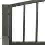Voir la diapositive 5 : VIDAXL Banc de jardin 125 cm acier gris