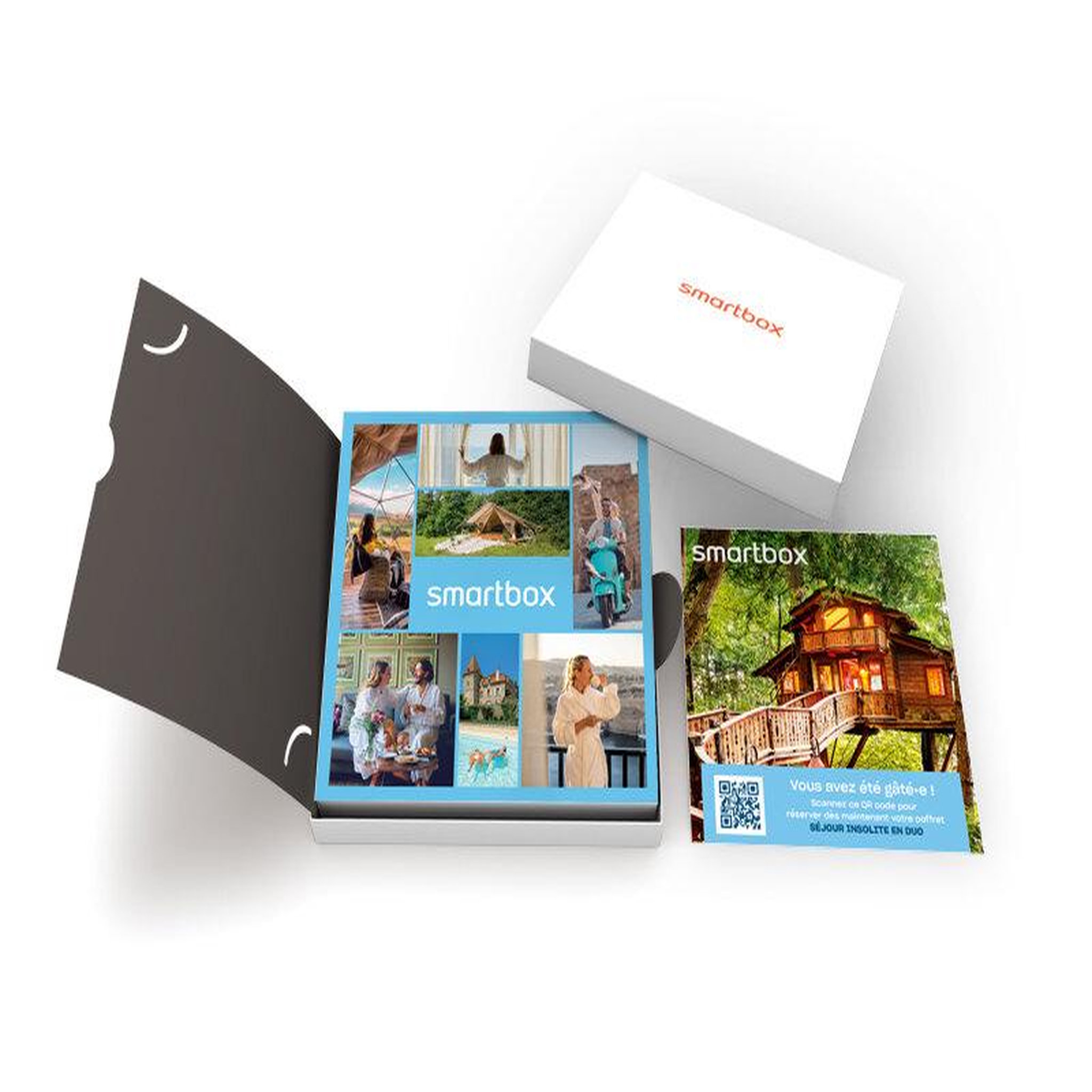 Voir la diapositive 2 : Smartbox Séjours insolite en duo - Coffret Cadeau Séjour
