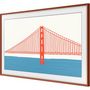 Voir la diapositive 3 : Samsung Cadre The Frame 55'' Rouge Brique