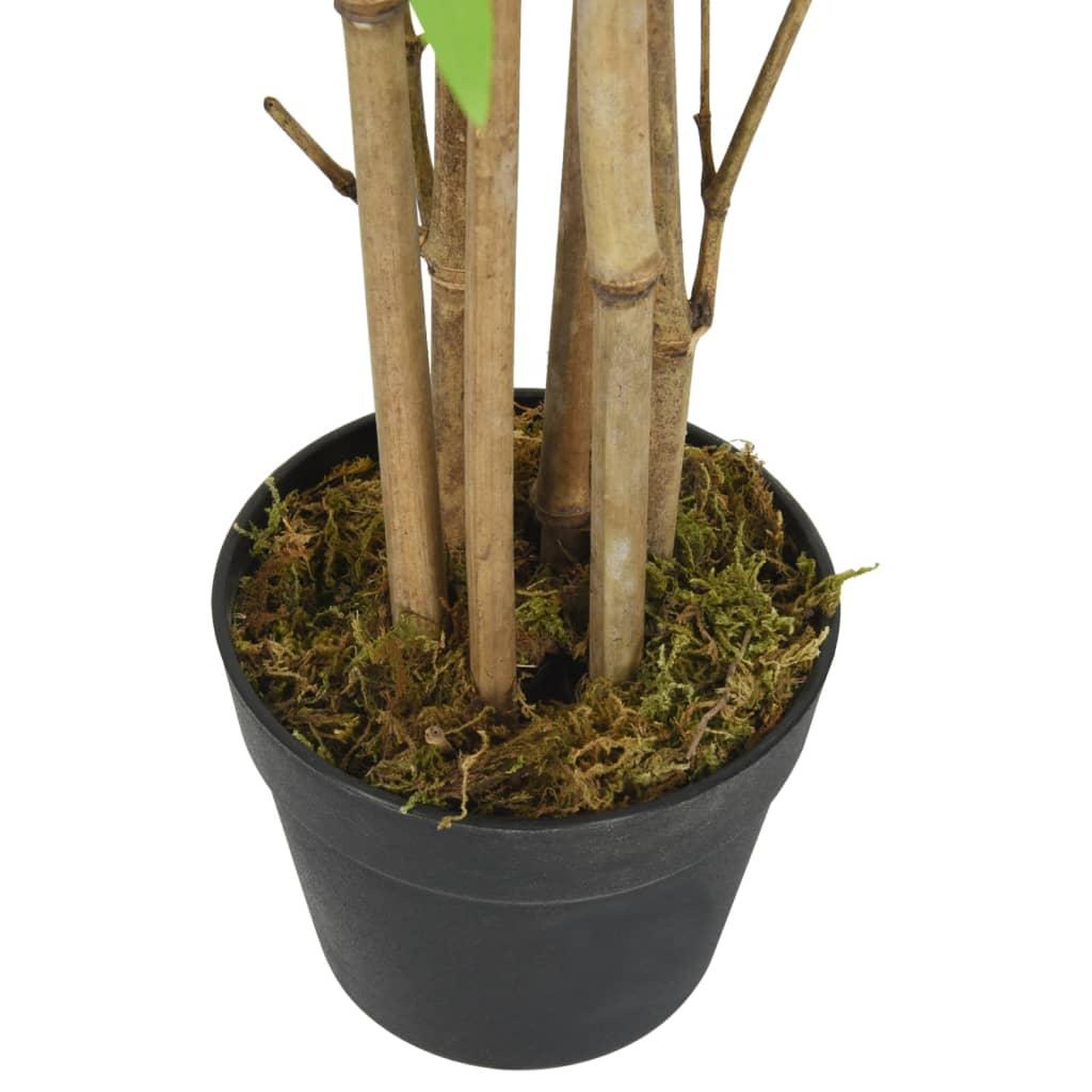 Voir la diapositive 3 : VIDAXL Bambou artificiel 828 feuilles 150 cm vert