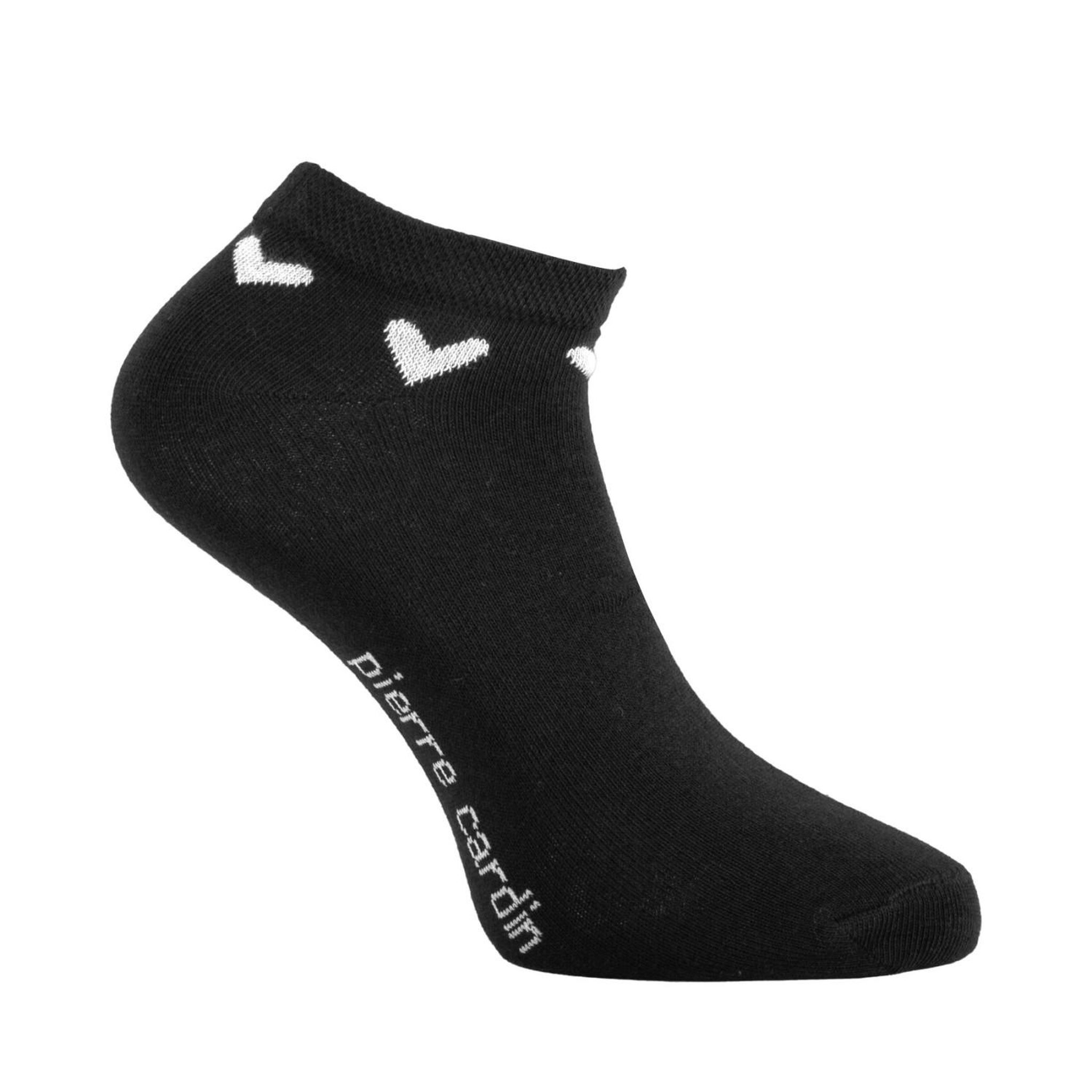 Voir la diapositive 6 : PIERRE CARDIN Lot de 5 paires de chaussettes courtes femme à motif pc 0375 pack b